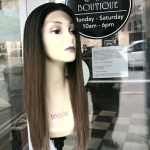 Wig ombré long Swisslace 1B/30 New 6X6 Freepart